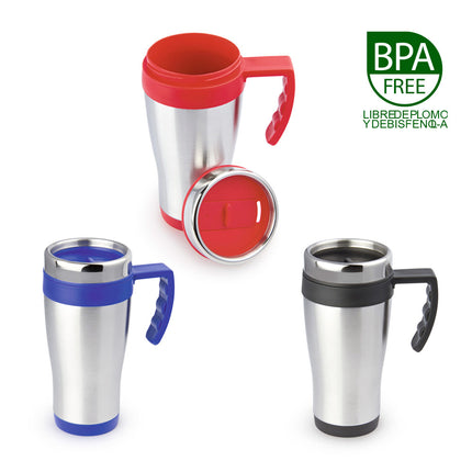 Mug en Acero Spike 400 ml / 13 Oz