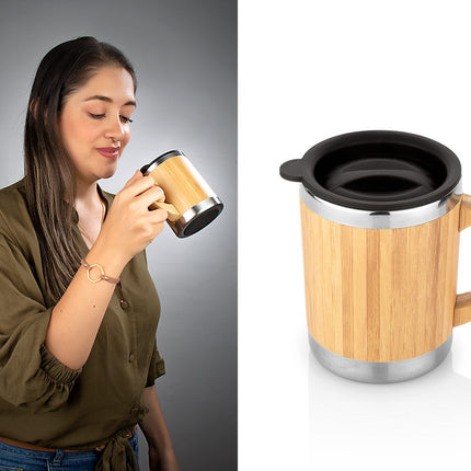 Mug Bambú 300 ml / 10 Oz