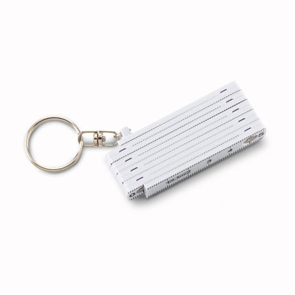 REGLA PLEGABLE CON LLAVERO