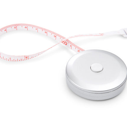 Cinta Métrica Round Plata