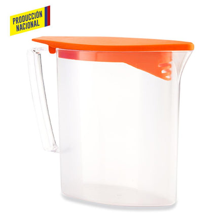 JARRA PLASTICA OVALADA 1000ML - PRODUCCION NACIONAL