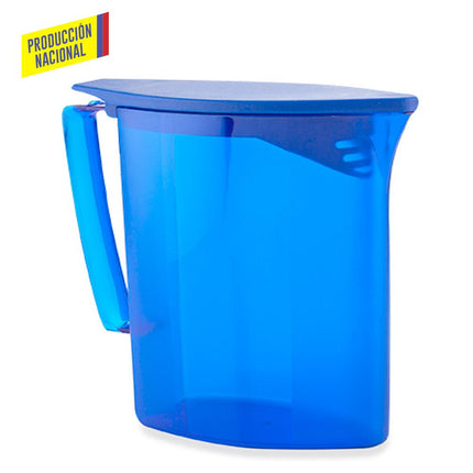 JARRA PLASTICA OVALADA 1000ML - PRODUCCION NACIONAL