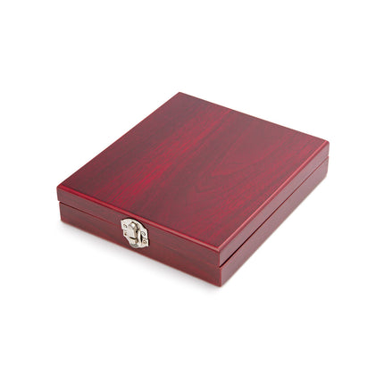 Caja de Madera 4 Accesorios