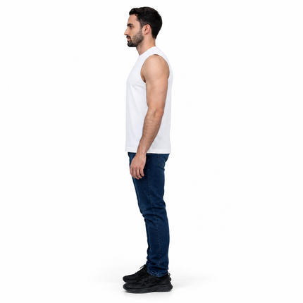INTI Camiseta Sisa Fit vista lateral sobre fondo blanco