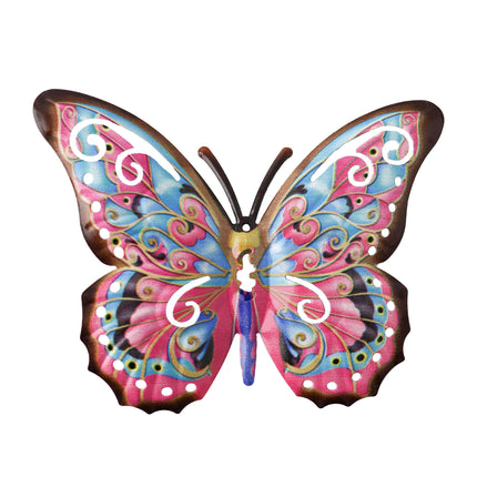 Mariposas En Metal Pvc Decoración