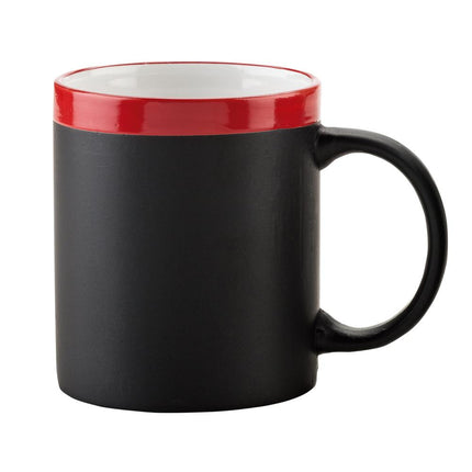 MUG CERAMICA TABLERO 11OZ CON TIZA