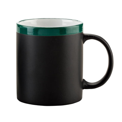 MUG CERAMICA TABLERO 11OZ CON TIZA