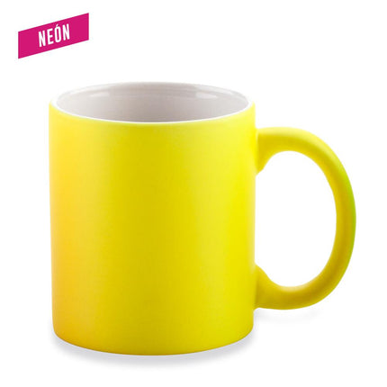 MUG CERAMICA NEON 11OZ - OFERTA