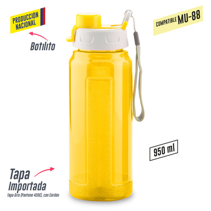 BOTILITO PLASTICO GALAXY 900ML - PRODUCCION NACIONAL