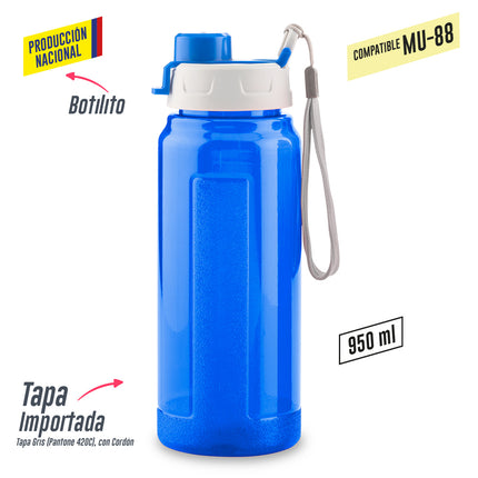 BOTILITO PLASTICO GALAXY 900ML - PRODUCCION NACIONAL