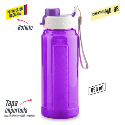 BOTILITO PLASTICO GALAXY 900ML - PRODUCCION NACIONAL
