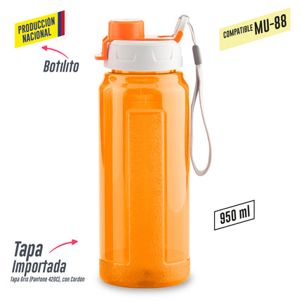 BOTILITO PLASTICO GALAXY 900ML - PRODUCCION NACIONAL