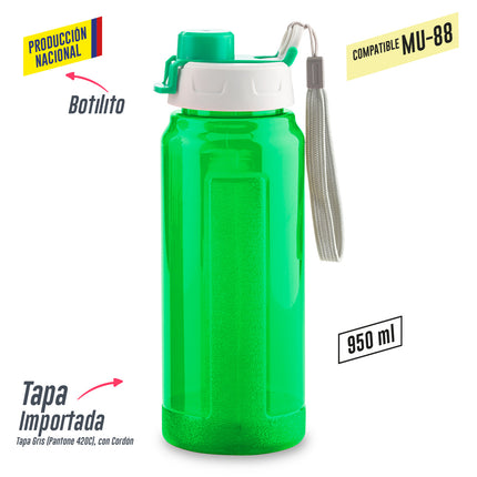 BOTILITO PLASTICO GALAXY 900ML - PRODUCCION NACIONAL