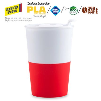 MUG PLASTICO OSIRIS 360ML - PRODUCCION NACIONAL