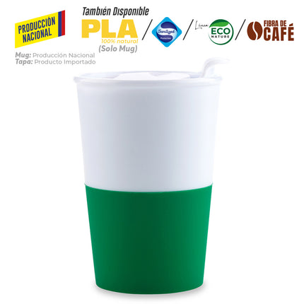 MUG PLASTICO OSIRIS 360ML - PRODUCCION NACIONAL