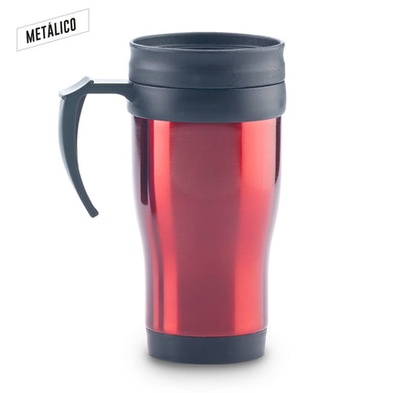 MUG METALICO QUEST 450ML