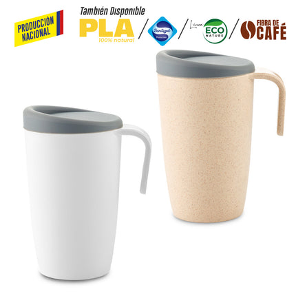 MUG PLASTICO NEWPORT 480ML - PRODUCCION NACIONAL
