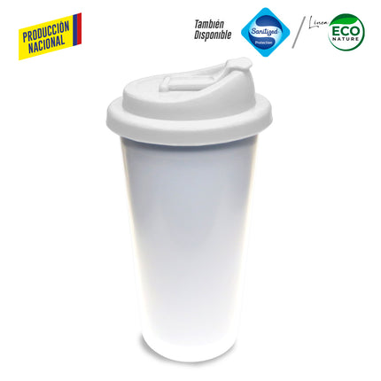VASO DOBLE PARED DE SEGURIDAD 450ML -PROD NACIONAL