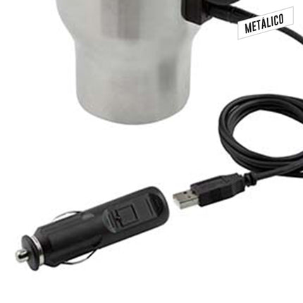 MUG METALICO WARMER 450ML
