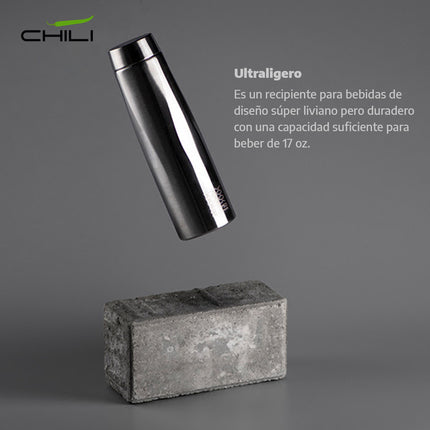 TERMO METALICO CALYPSO CHILI 500ML