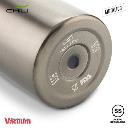 TERMO METALICO CALYPSO CHILI 500ML