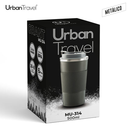 MUG METALICO GRANT URBAN TRAVEL 500ML