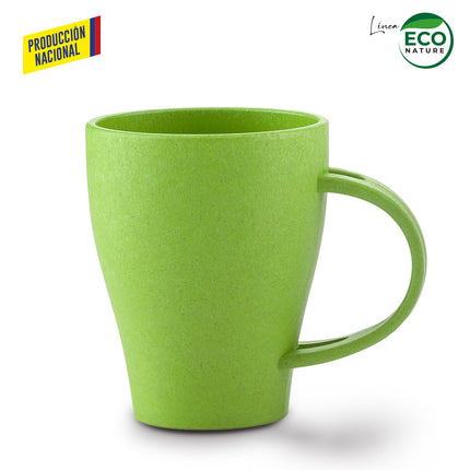 MUG PLASTICO CON CUCHARA TIFFANY 350ML - PRODUCCION NACIONAL