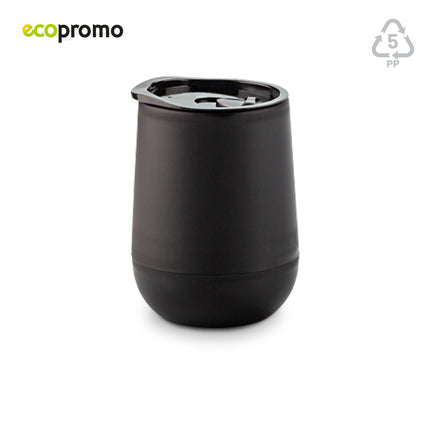 MUG PLASTICO DOBLE PARED ECO 350ML