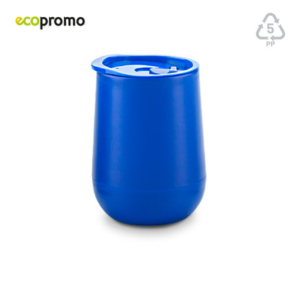MUG PLASTICO DOBLE PARED ECO 350ML