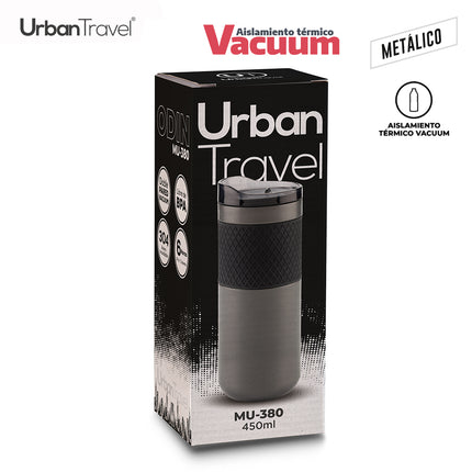 MUG METALICO ODIN URBAN TRAVEL 450ML