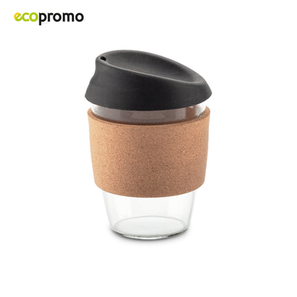TAZA EN VIDRIO CORK 350ML