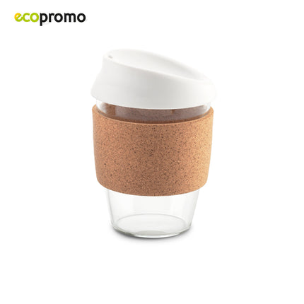 TAZA EN VIDRIO CORK 350ML