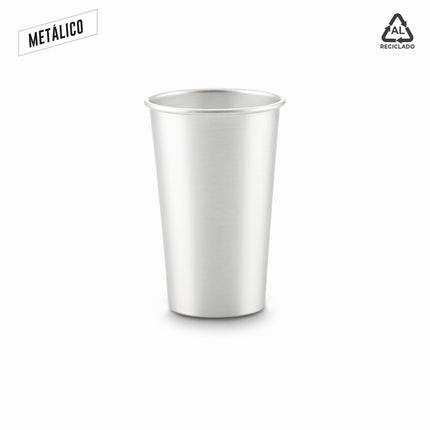 VASO EN ALUMINIO ECO 450ML