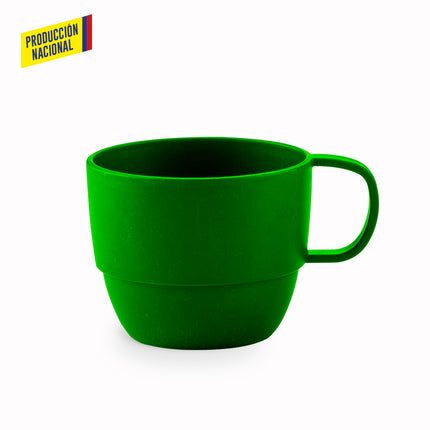 MUG PLASTICO MORNING 320ML PRODUCCION NACIONAL