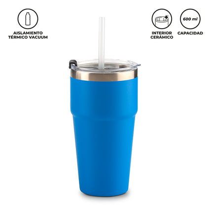 MUG METALICO LUMIX 600 ML