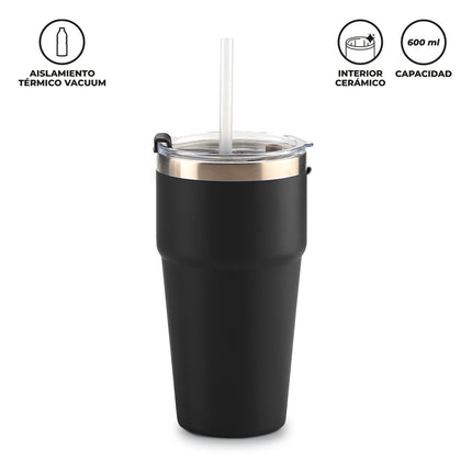 MUG METALICO LUMIX 600 ML