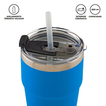 MUG METALICO LUMIX 600 ML