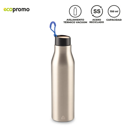BOTILITO METALICO PLUGSY 750ML