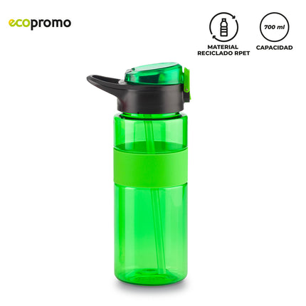 BOTILITO PLASTICO GRIPLY RPET 700ML