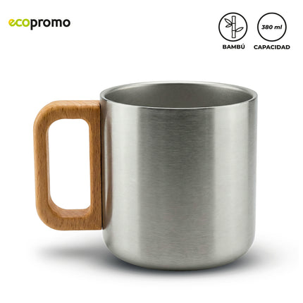 MUG METALICO AVENIX  380 ML