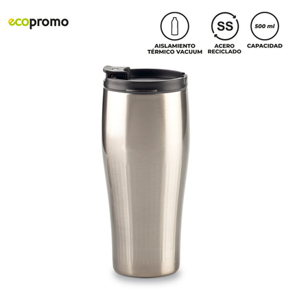 MUG METALICO TASSO 500ML