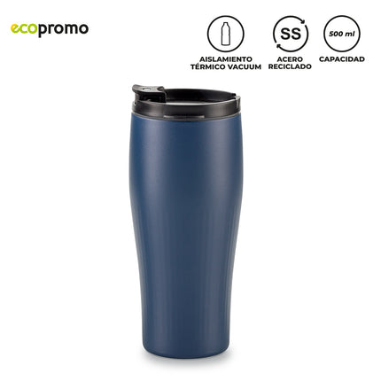 MUG METALICO TASSO 500ML
