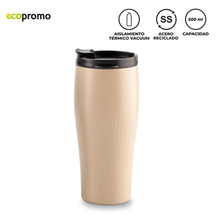 MUG METALICO TASSO 500ML