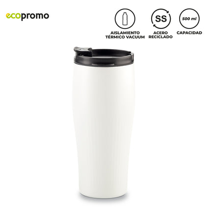 MUG METALICO TASSO 500ML