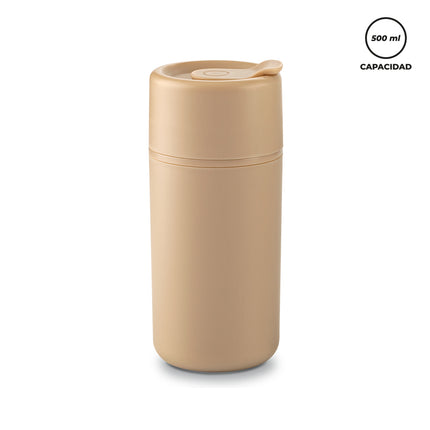 MUG PLASTICO QUOVO 500ML