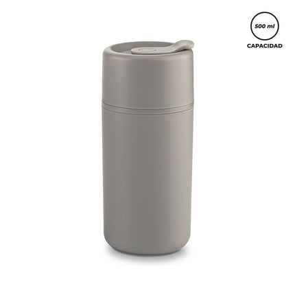 MUG PLASTICO QUOVO 500ML