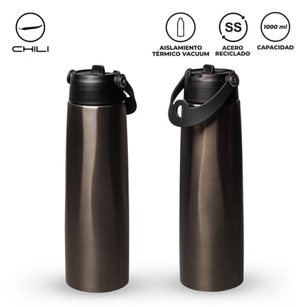 BOTILITO METALICO KLAK CHILI 1L