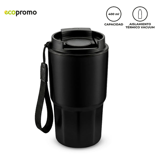 MUG METALICO DEWAR 400 ML NUEVO