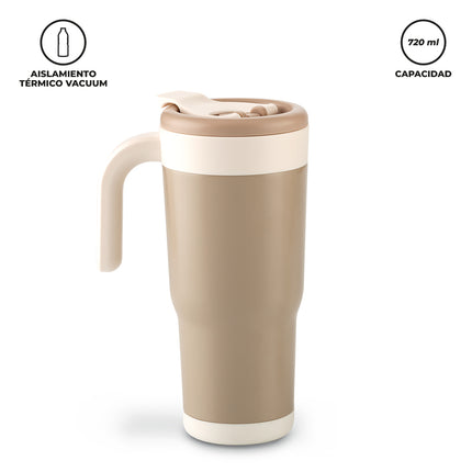 MUG METALICO TERRA 720ML