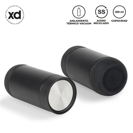 MUG METALICO VINGA ECO 350 ML